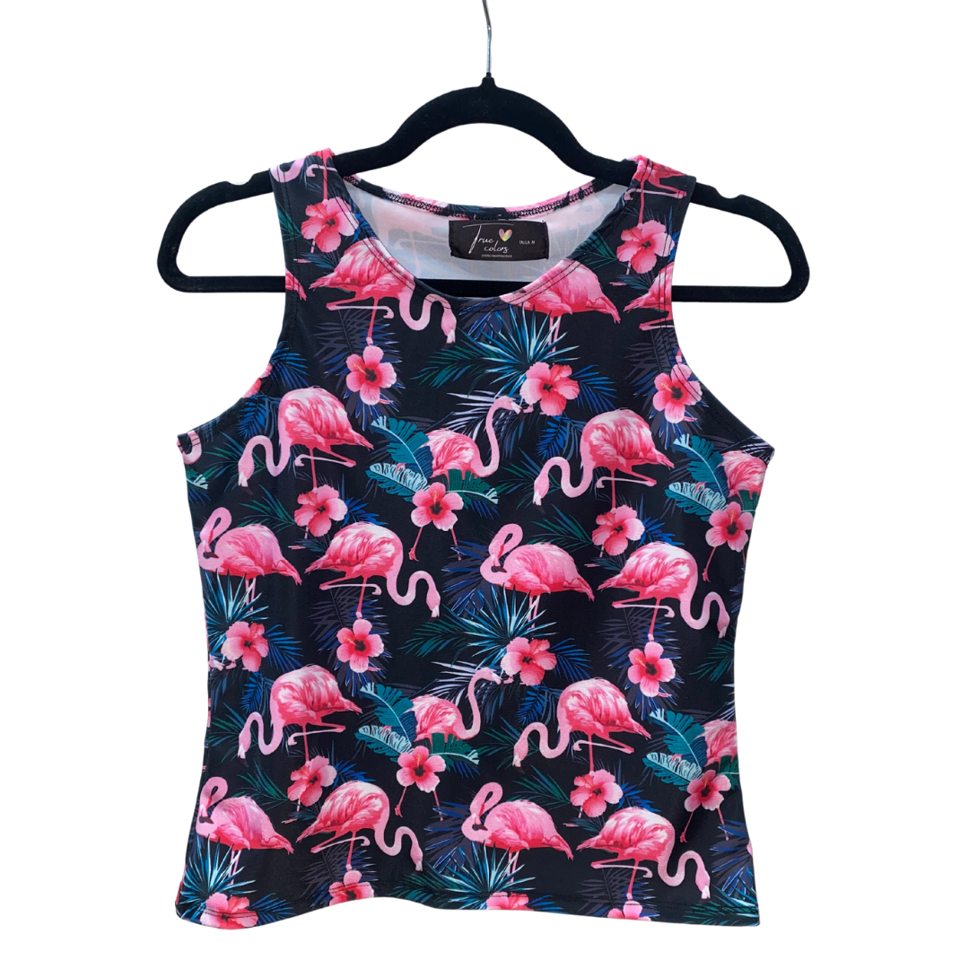 Top Halter Estampado Parinas