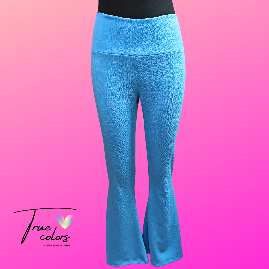 Flare Pants Color Liso